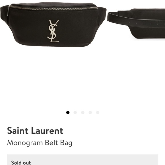 Yves Saint Laurent Bags Ysl Yves Saint Laurent Bum Bag Belt Bag